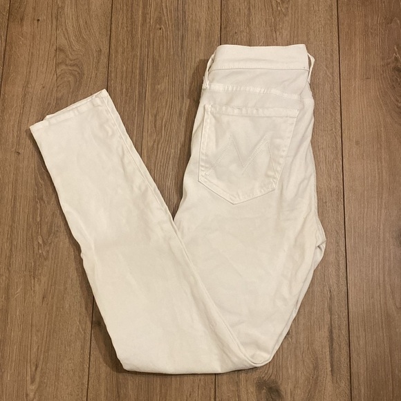 MOTHER The Charmer White jeans - Picture 9 of 10